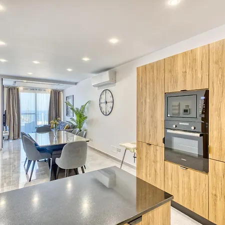 アパート Seaview 3br With Wifi, Terrace, Ac & Sofabed By 360 Estates
