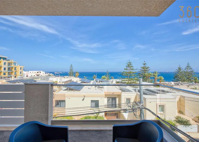 Seaview 3br With Wifi, Terrace, Ac & Sofabed By 360 Estates Apartment *